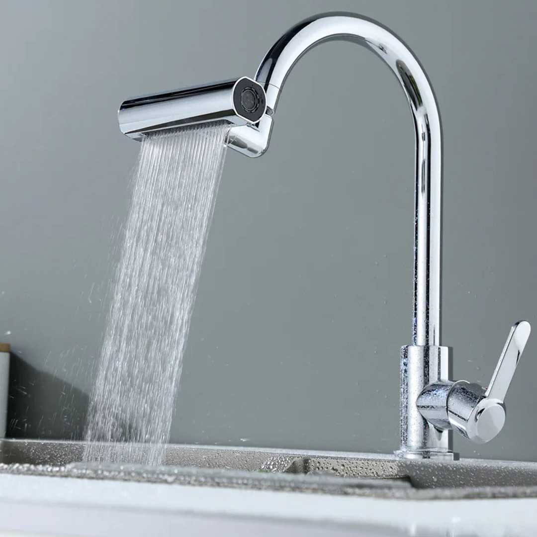 Grifo 360° 3 en 1 – Ahorra Agua y Mejora tu Cocina en Segundos