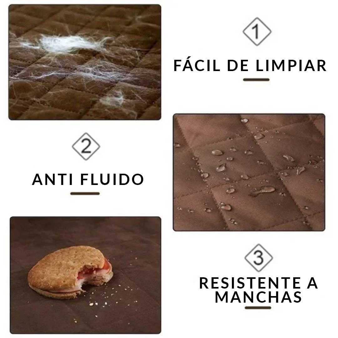Protege tu sofá y alarga su vida con el Protector Antifluido Doble Faz