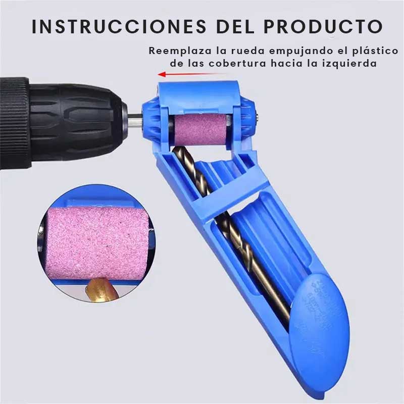 Afilador de Brocas - Recupera el filo y no compres más brocas.