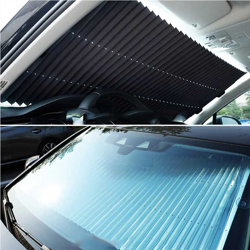 Protege tu carro del sol con nuestro parasol plegable.