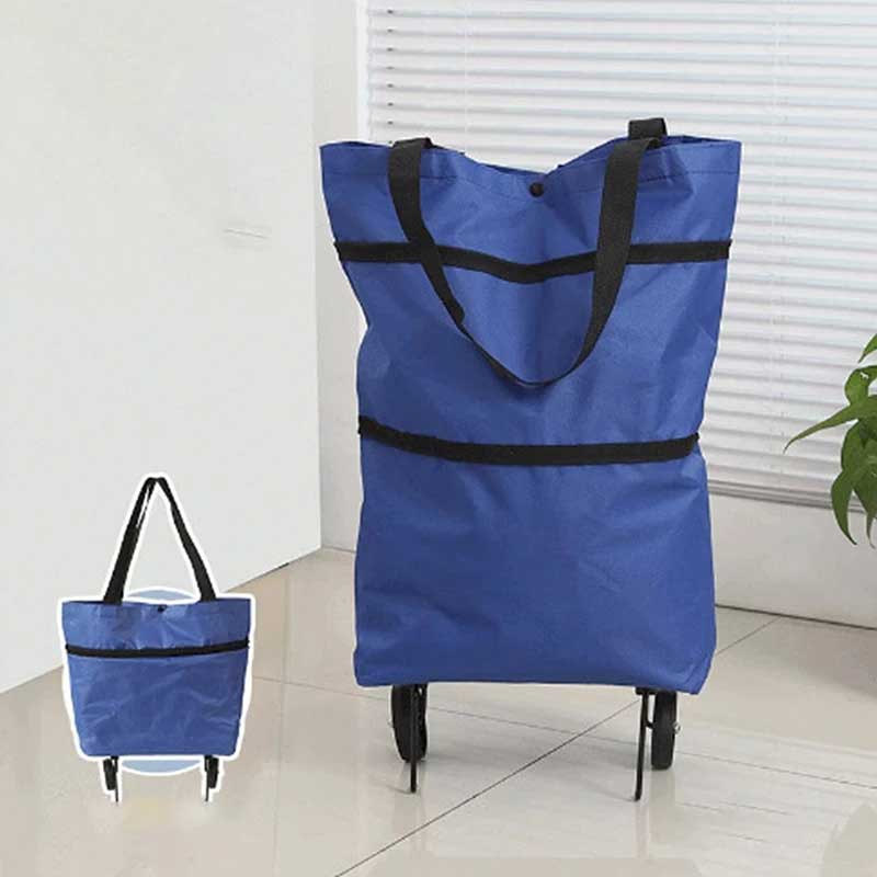 Bolsa plegable inteligente 2 en 1 práctica y resistente