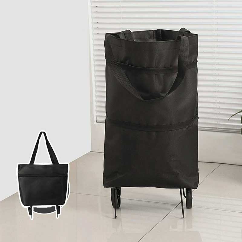 Bolsa plegable inteligente 2 en 1 práctica y resistente