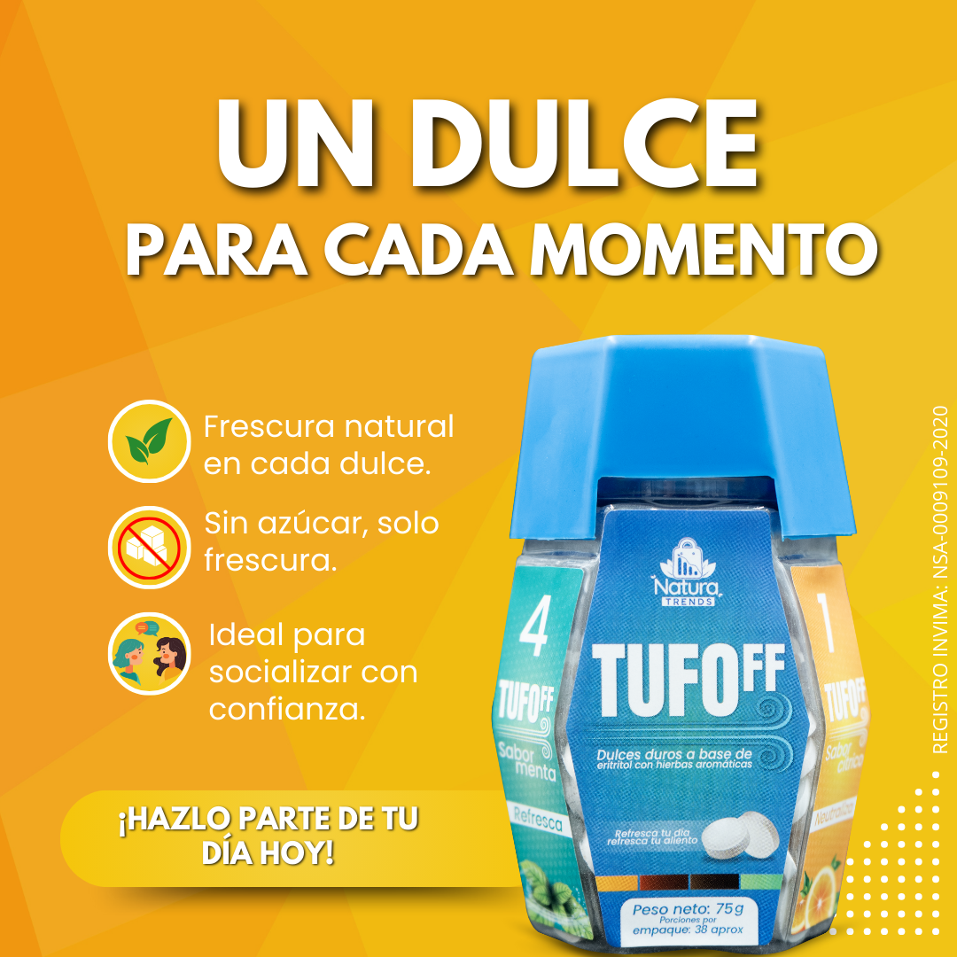 Dile adiós al mal aliento y al tufo con TufoFF