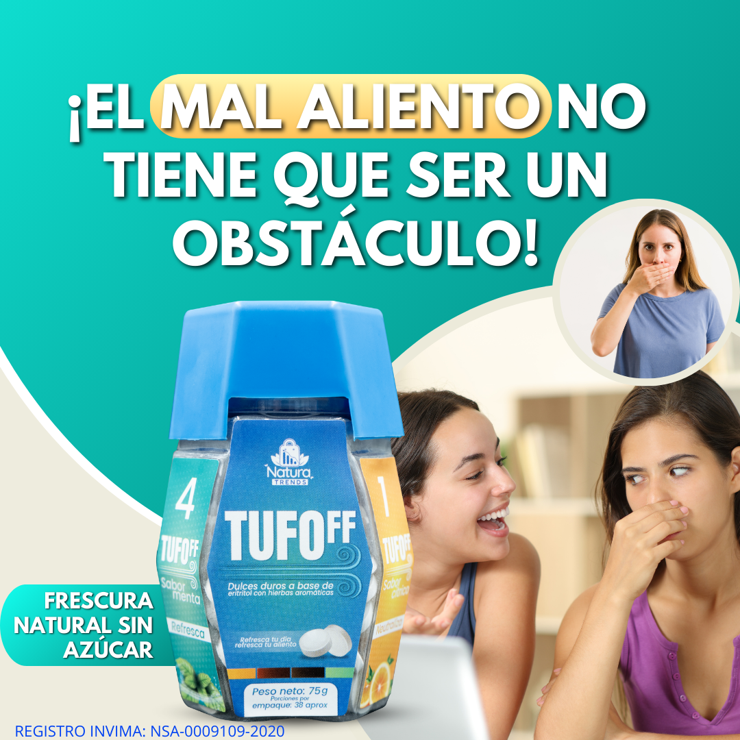 Dile adiós al mal aliento y al tufo con TufoFF