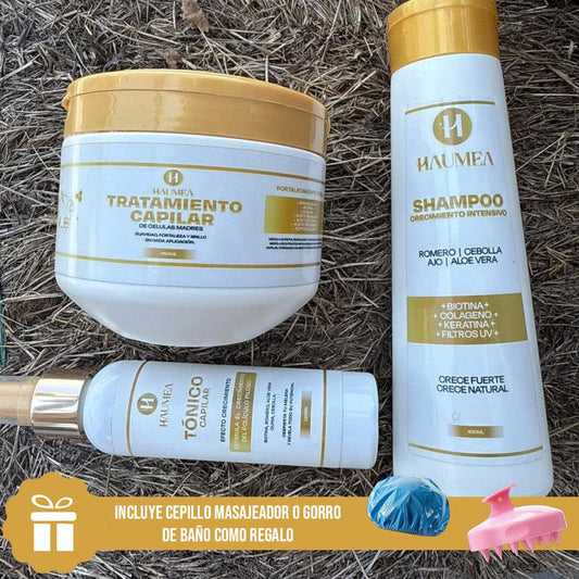 Transforma tu cabello evitando la caída y fortaleciendo el crecimiento con la rutina restauradora de Haumea