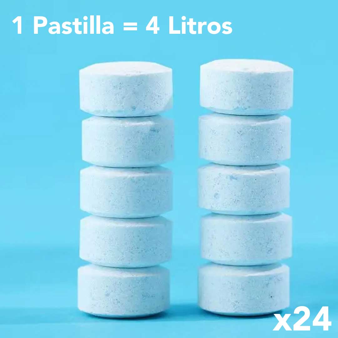 Pastillas Limpia vidrios y parabrisas x24 – Ahorro, Protección en Cada Tableta