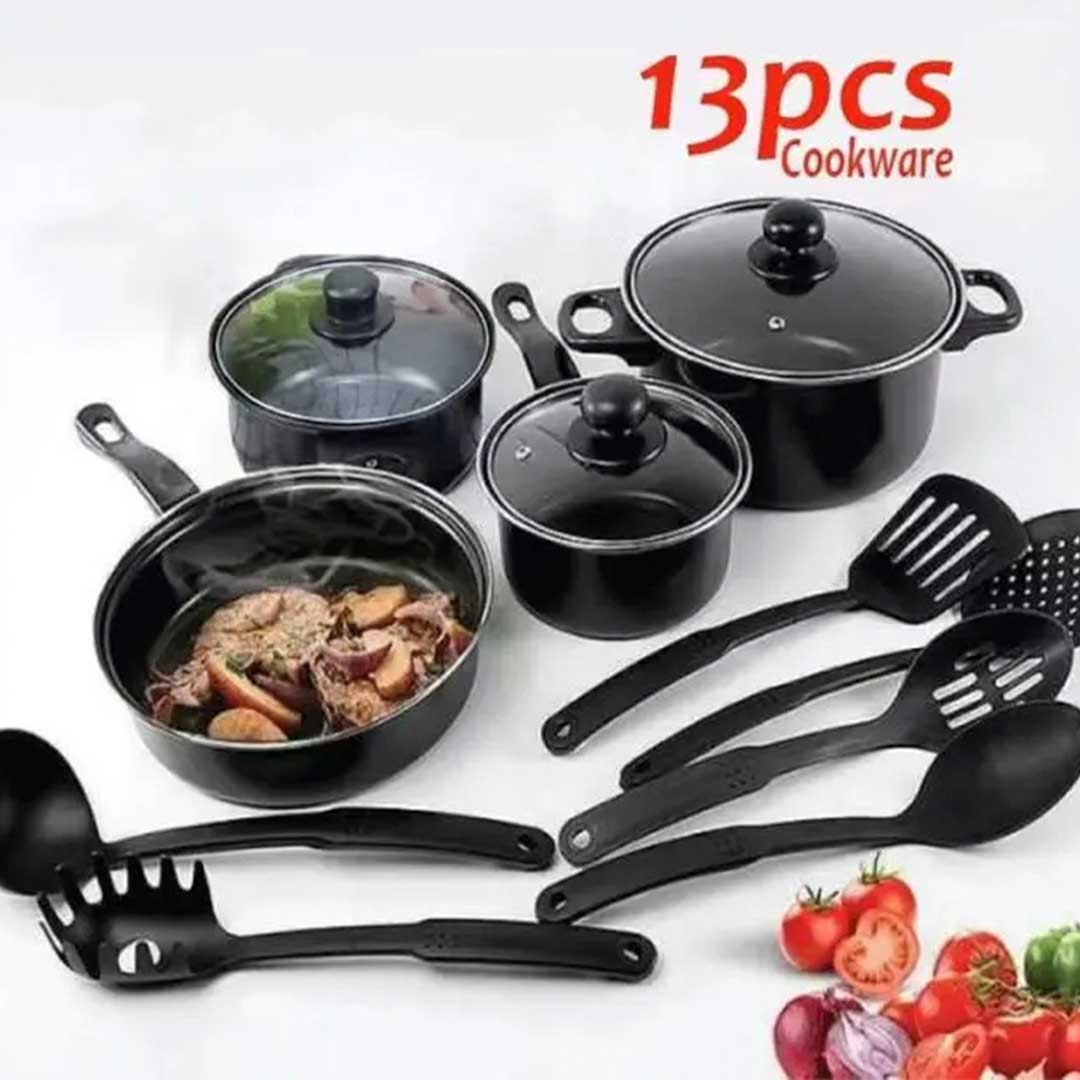 Set de Utensilios de Cocina de Alta Durabilidad – 13 Piezas de Calidad Premium