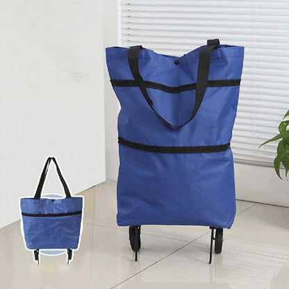 Bolsa plegable inteligente 2 en 1 práctica y resistente