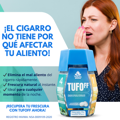 Dile adiós al mal aliento y al tufo con TufoFF