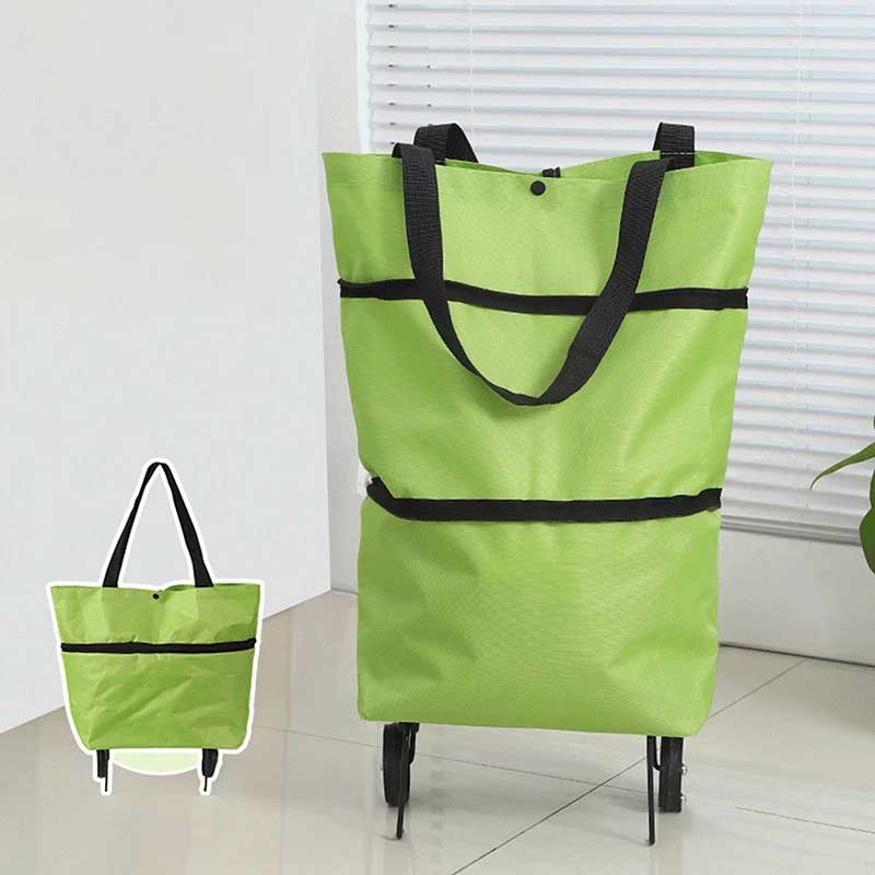 Bolsa plegable inteligente 2 en 1 práctica y resistente