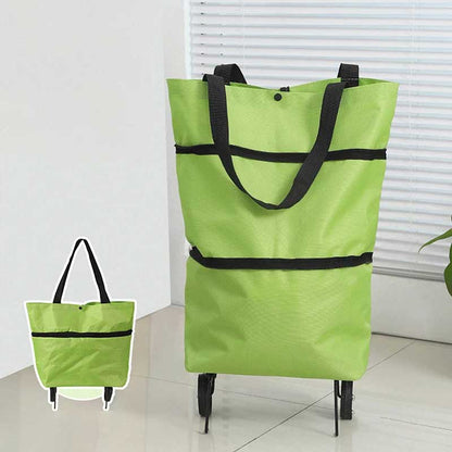 Bolsa plegable inteligente 2 en 1 práctica y resistente