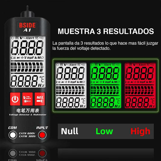 MULTIMETRO DIGITAL 3 en 1